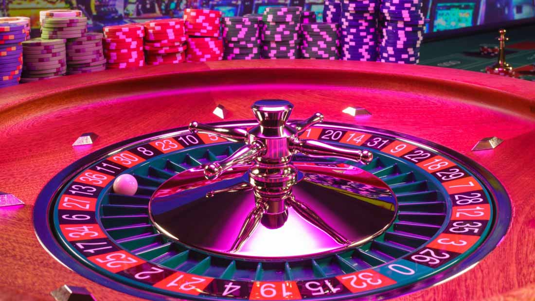 online roulette wheel with chips