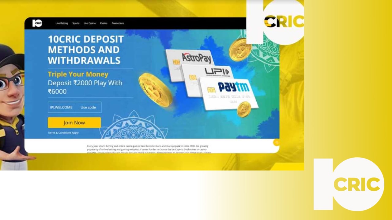 10cric Payments