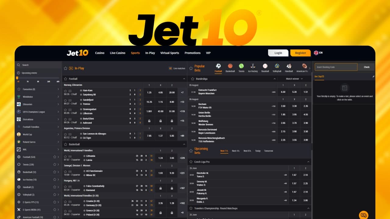 jet10 online sports betting