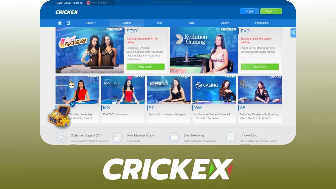 Crickex casino