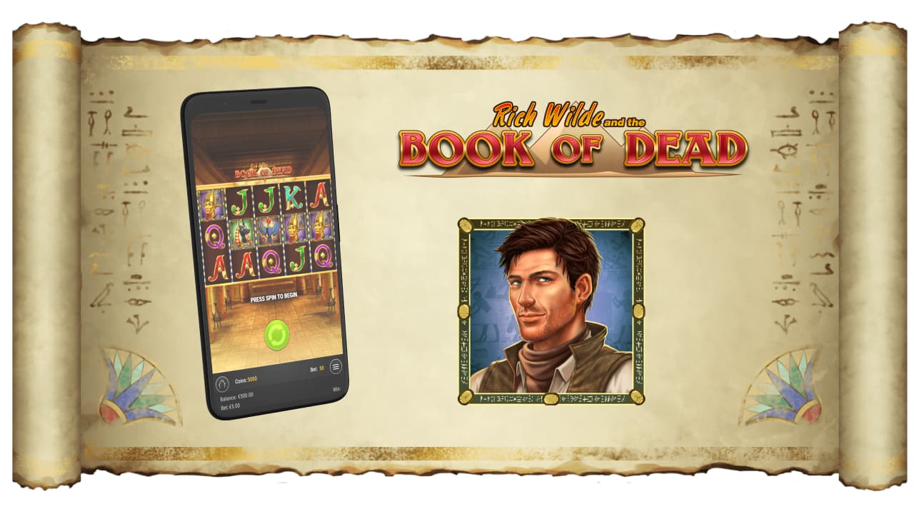 Book of Dead slot machine by Play'n GO