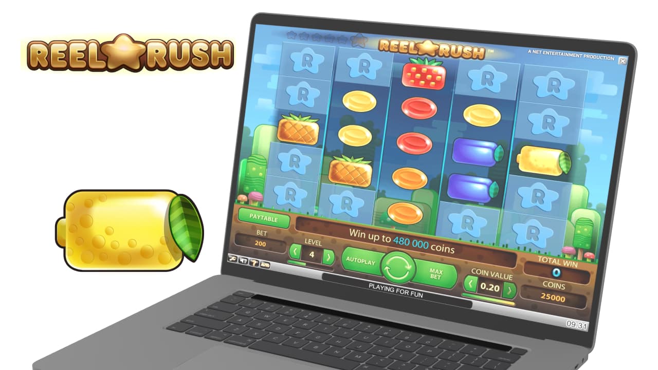 Reel Rush slot features