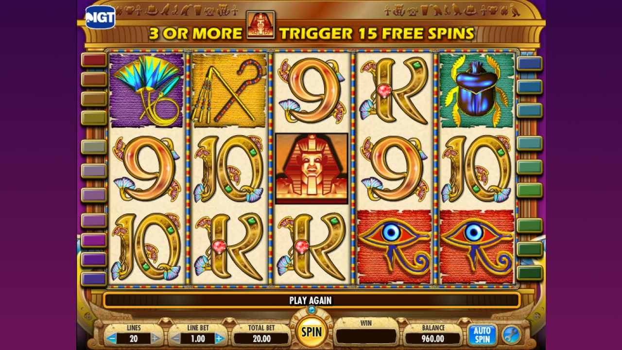 Cleopatra slot game by IGT