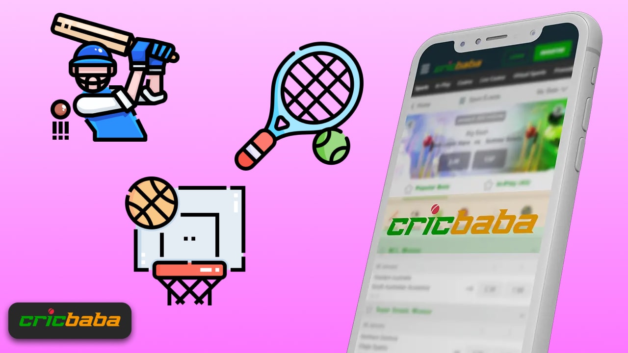 Cricbaba app sports betting markets