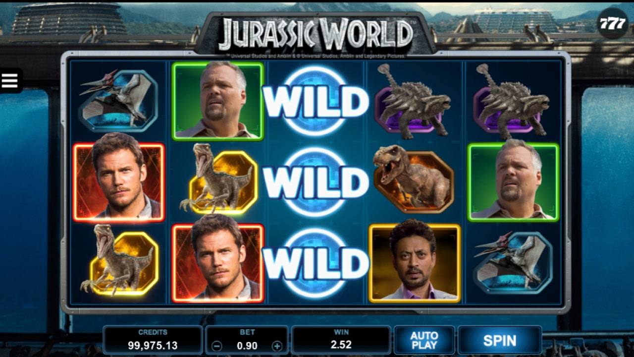 Jurassic World Microgaming