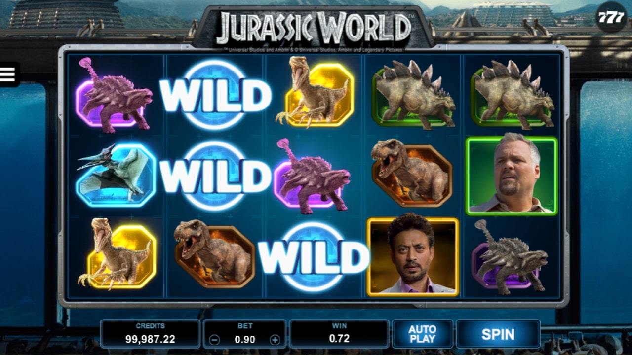 Jurassic World slot game